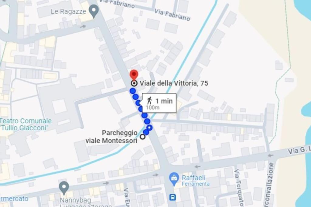 Casa Nel Verde - 4 Posti Letto Leilighet Chiaravalle Marche Eksteriør bilde